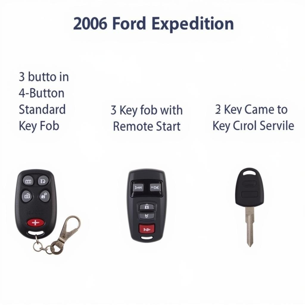 2006 Ford Expedition Key Fob Types and Variations