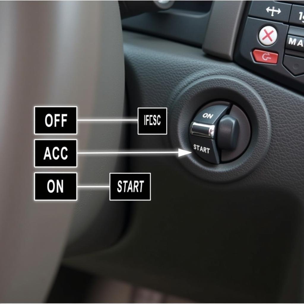 2006 Ford Taurus Ignition Switch Positions