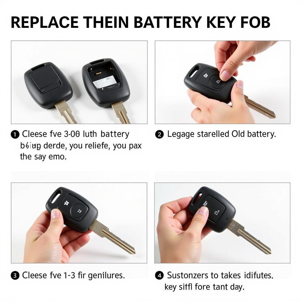 Replacing the Key Fob Battery in a 2006 Ford Taurus SE