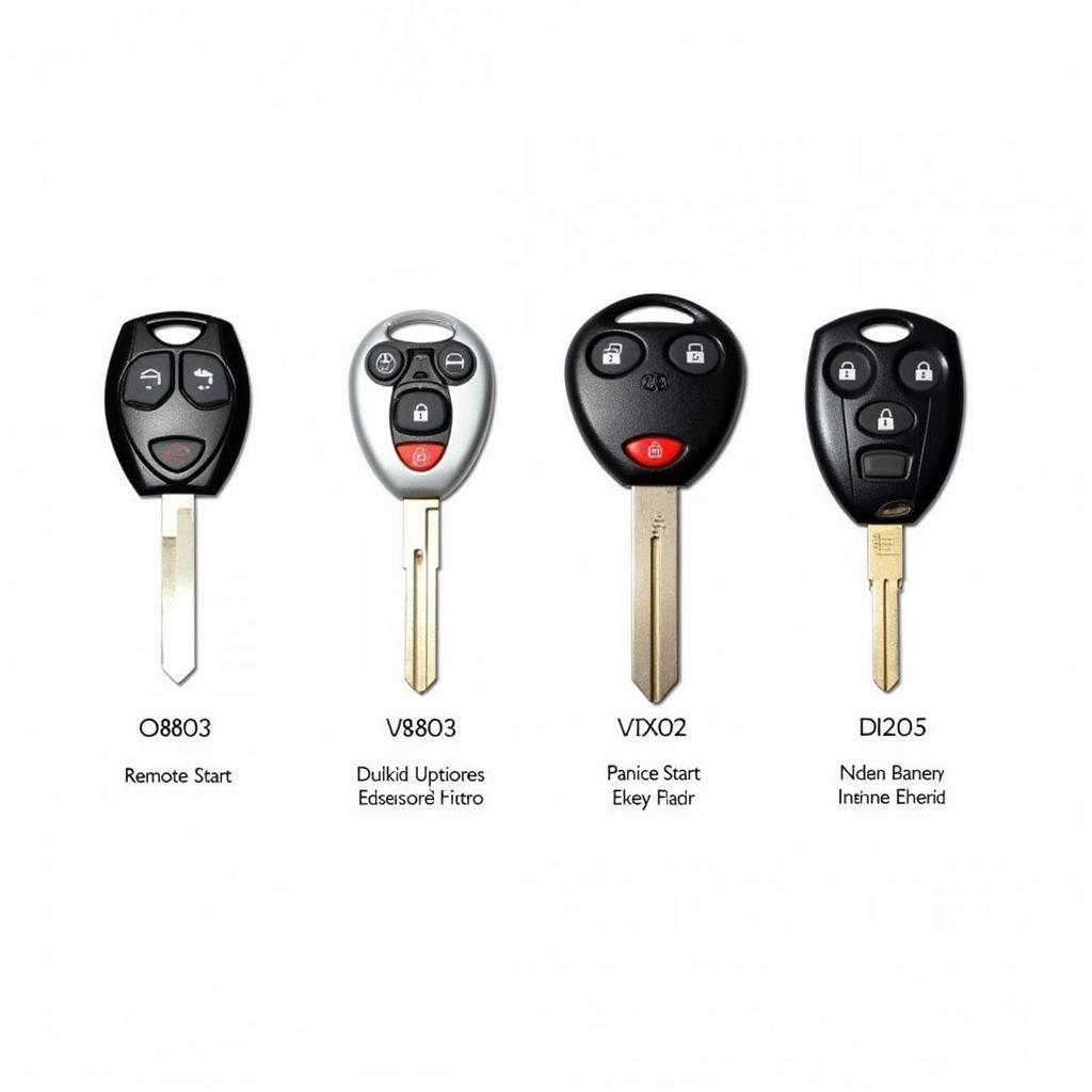 Different 2006 Infiniti G35 Key Fob Types