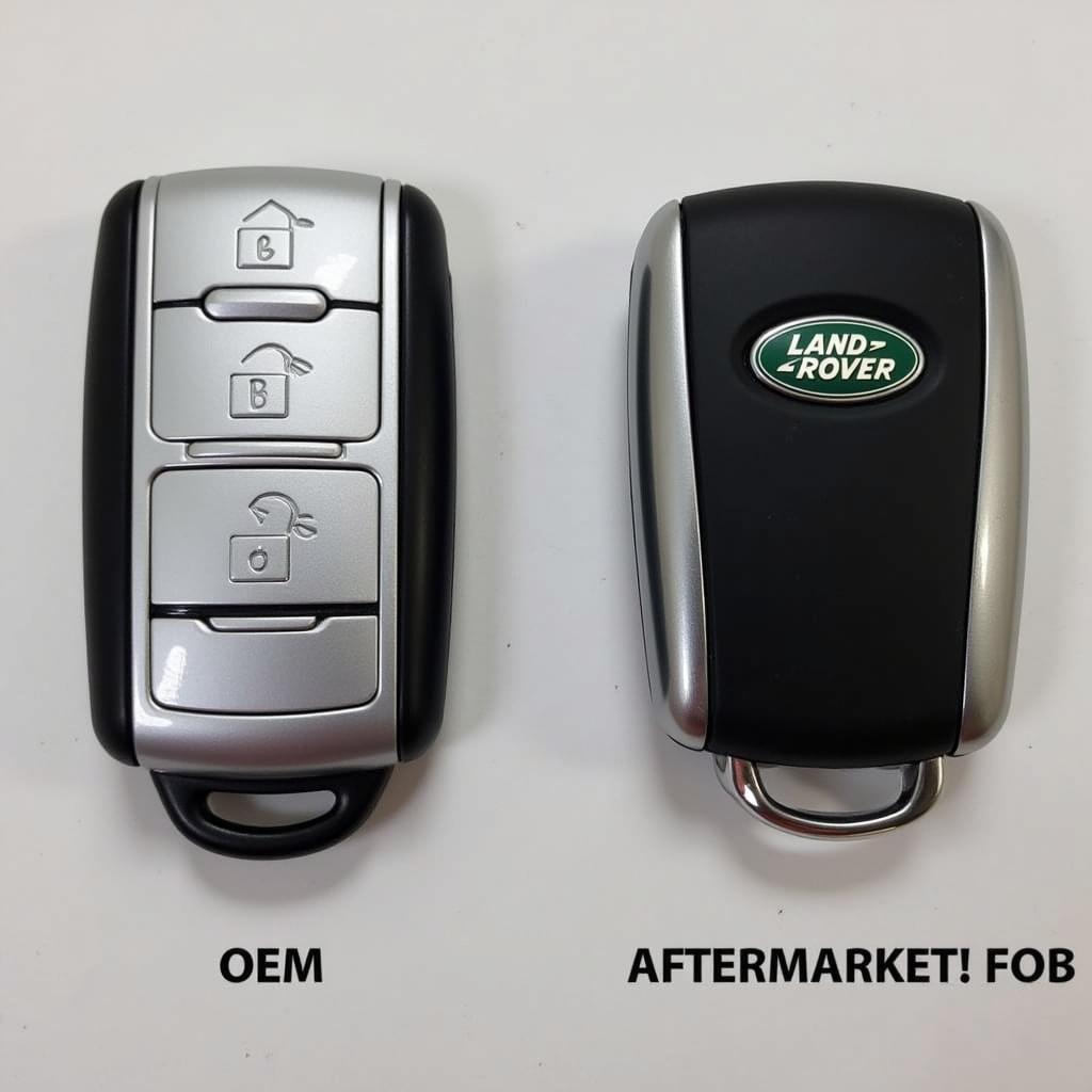 2006 Land Rover LR3 Key Fob Types: OEM vs Aftermarket