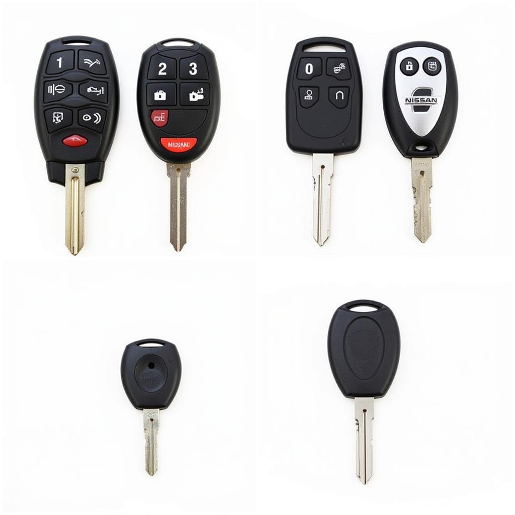 Different Types of 2006 Nissan Armada Key Fobs