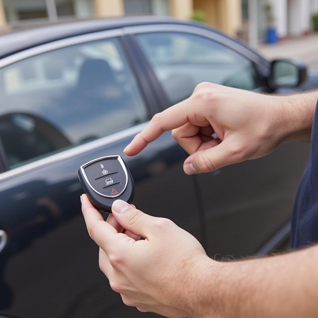 Testing the 2006 Nissan Maxima Key Fob