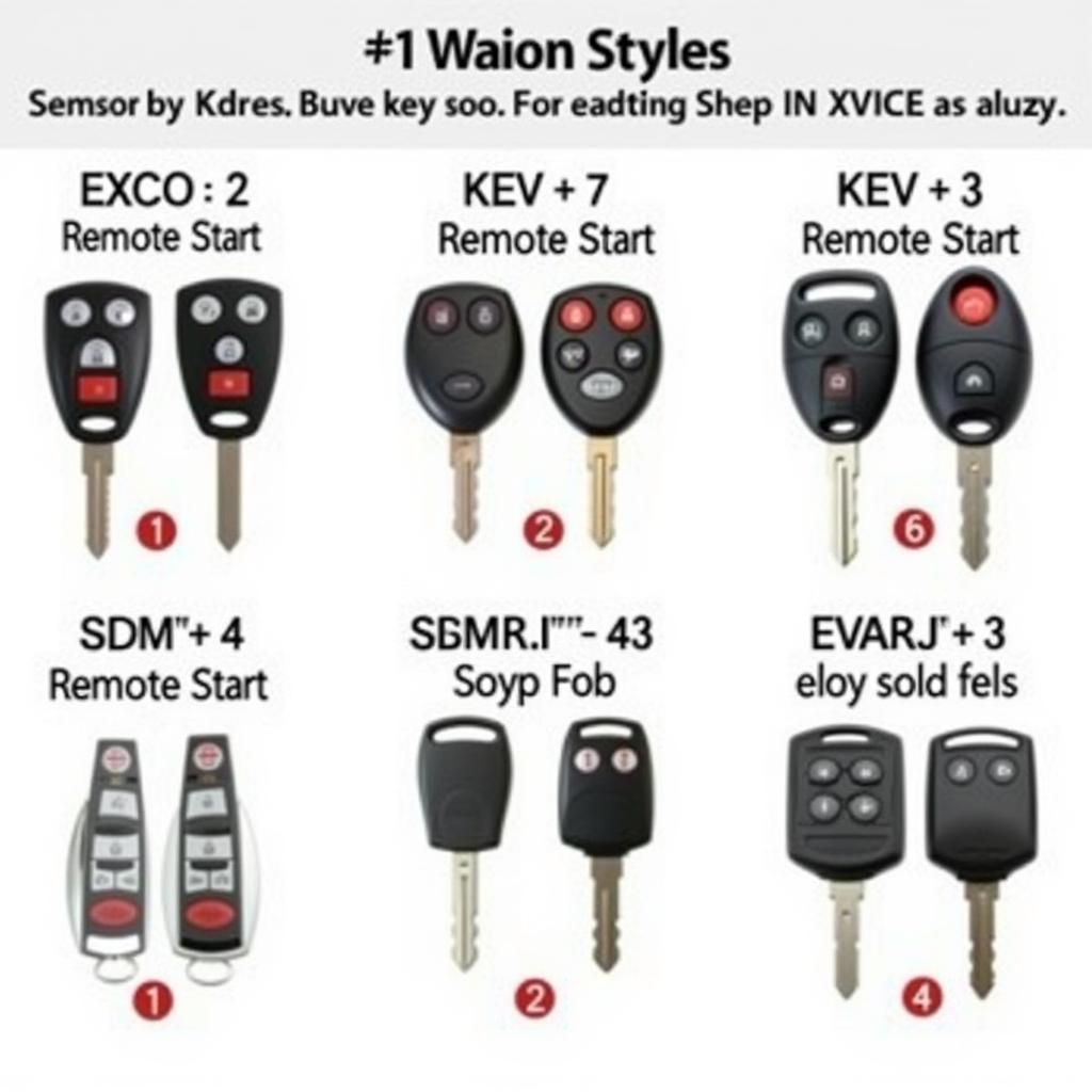 2006 Nissan Xterra Key Fob Types and Variations