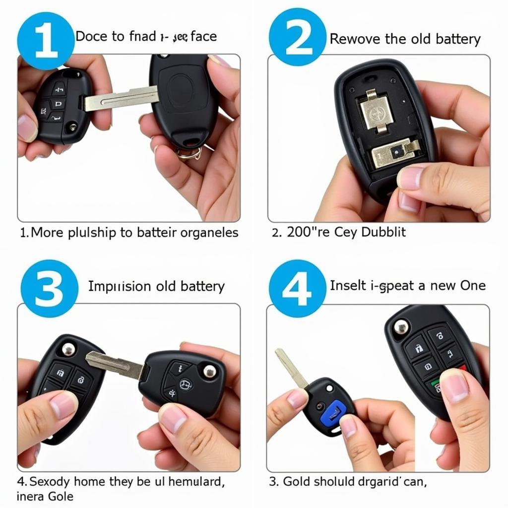 Replacing the Battery in a 2006 Pontiac GTO Key Fob