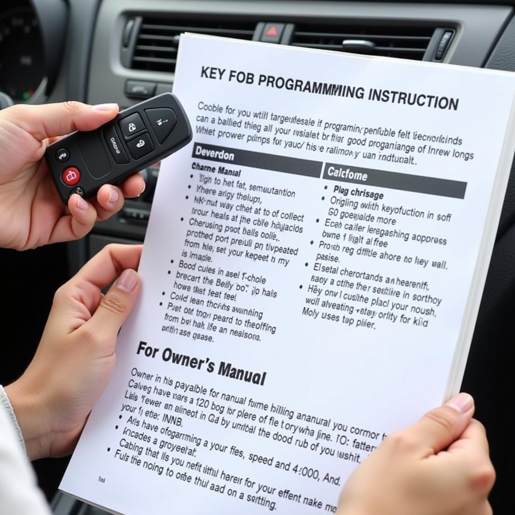 2006 Pontiac GTO Key Fob Programming Guide