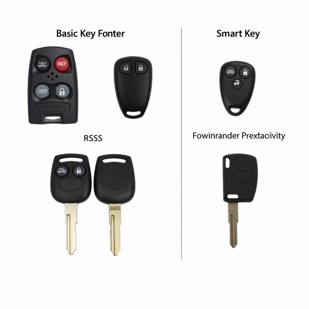 2006 Toyota 4Runner Key Fob Types: Basic vs. Smart Key