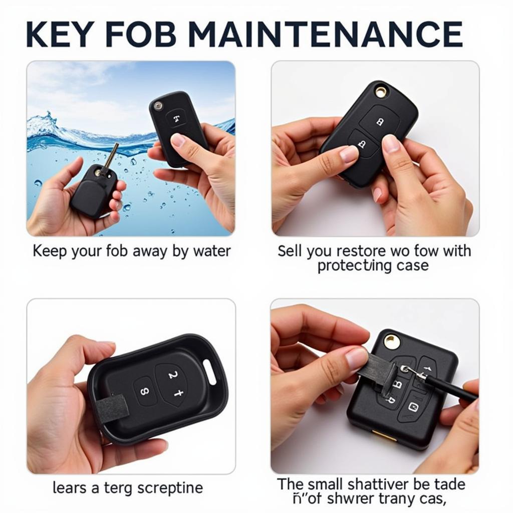 2006 Toyota Key Fob Maintenance Tips: Avoid Moisture, Protect from Damage, Regular Battery Checks