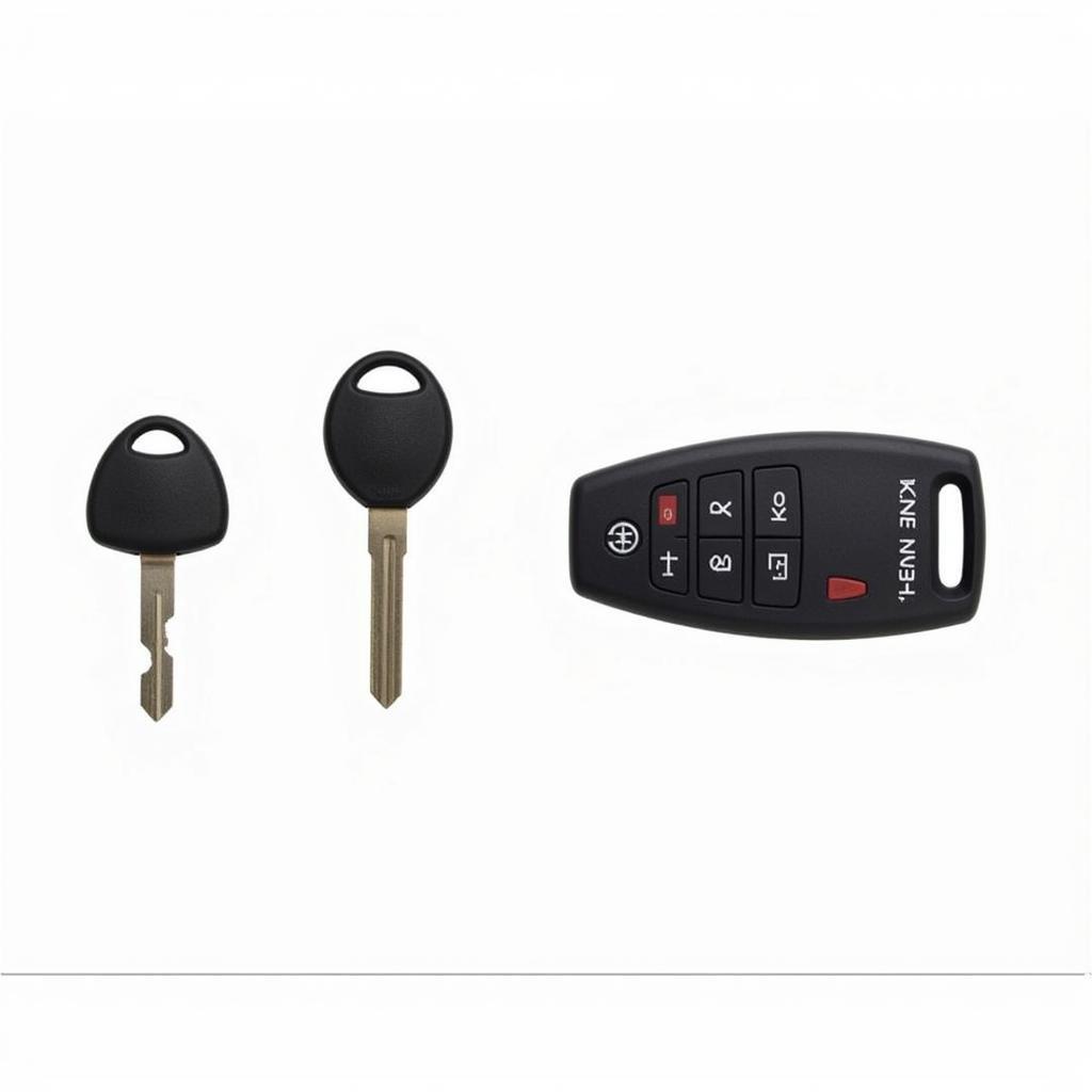 2006 Toyota Key Fob Types: Standard Key, Transponder Key, Remote Keyless Entry Fob