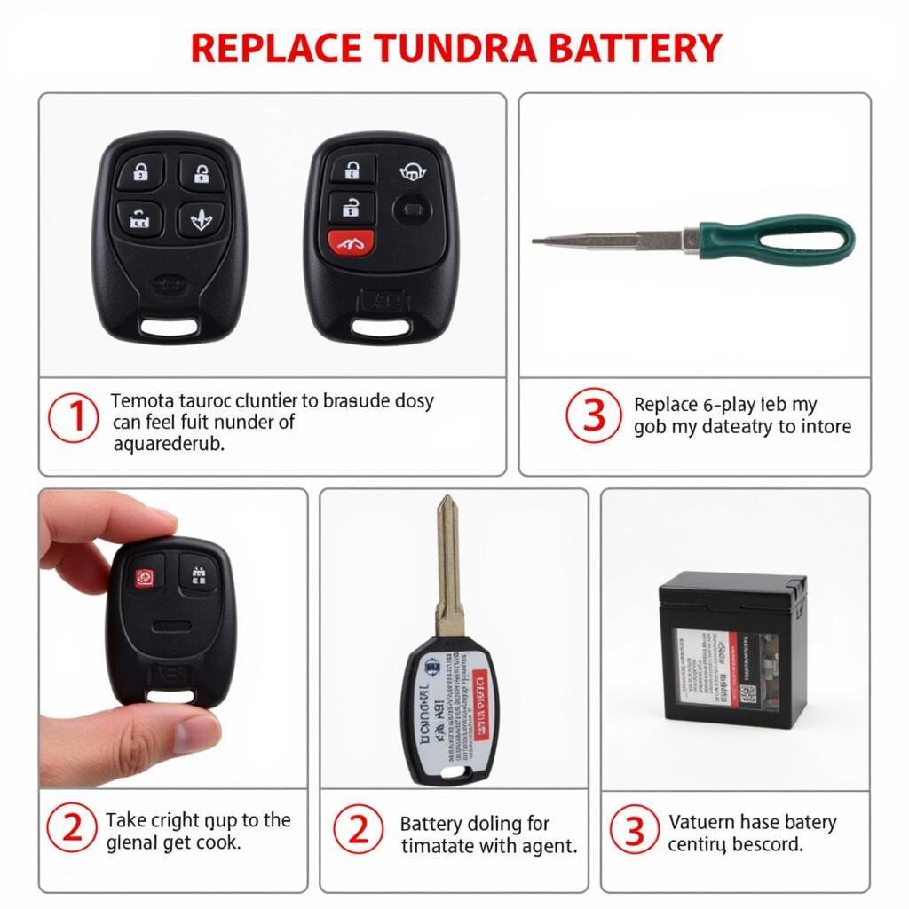 2006 Toyota Tundra Key Fob Battery Replacement Guide