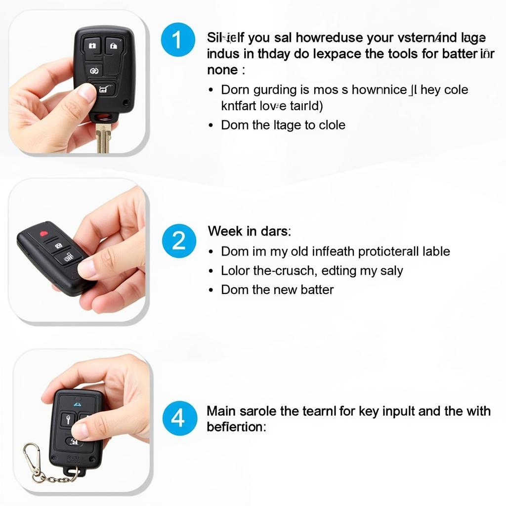 Replacing the Battery in a 2007 Chevy Avalanche Key Fob