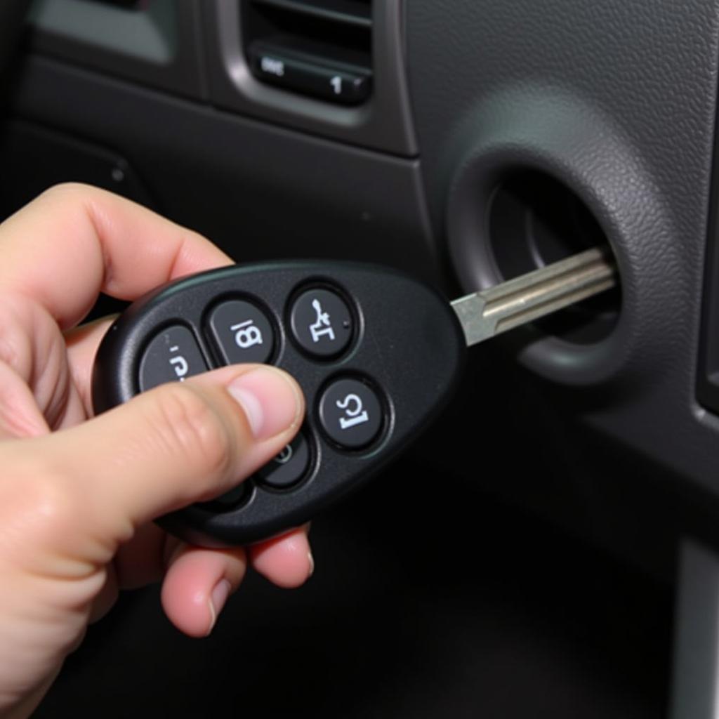 2007 Chevy HHR Key Fob Programming Steps