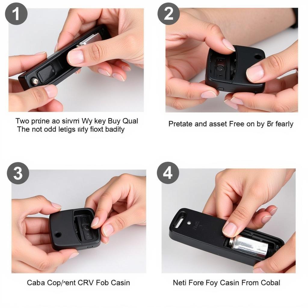 Replacing the Battery in a 2007 Honda CRV Key Fob