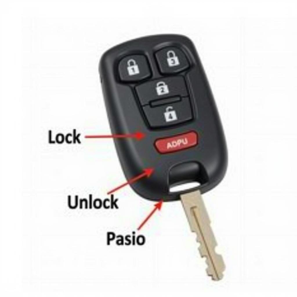 2007 Honda CRV Key Fob Functions