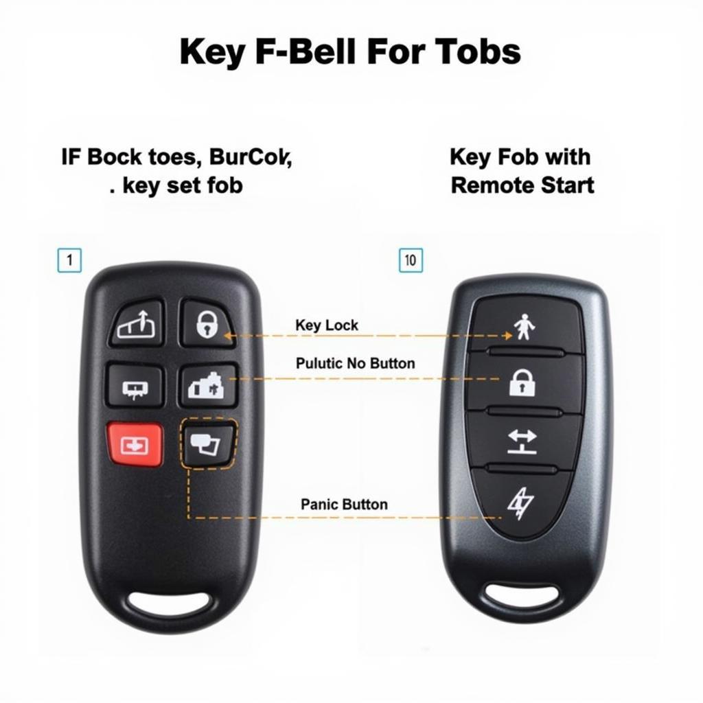 2007 Ford 500 Key Fob Types: Basic and Remote Start