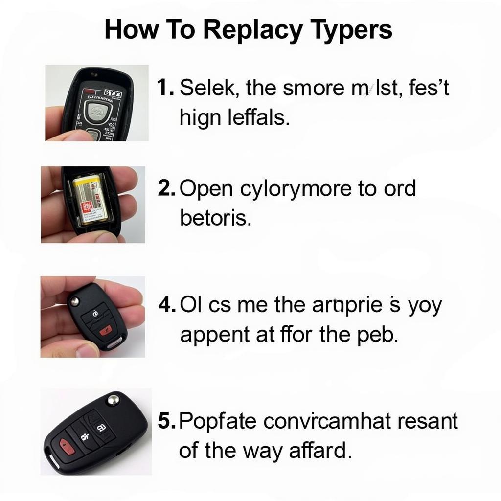 Replacing the Key Fob Battery