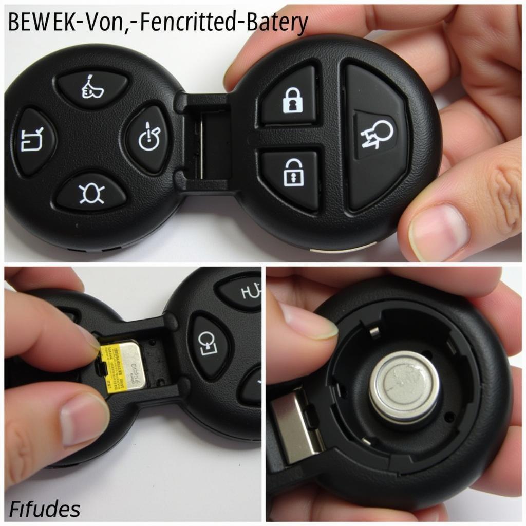 Replacing the Key Fob Battery in a 2007 Ford Fusion