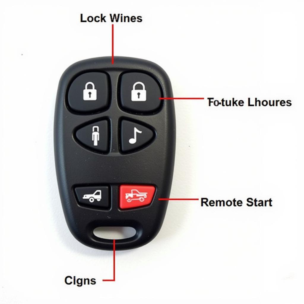 2007 Ford Truck Key Fob Functions