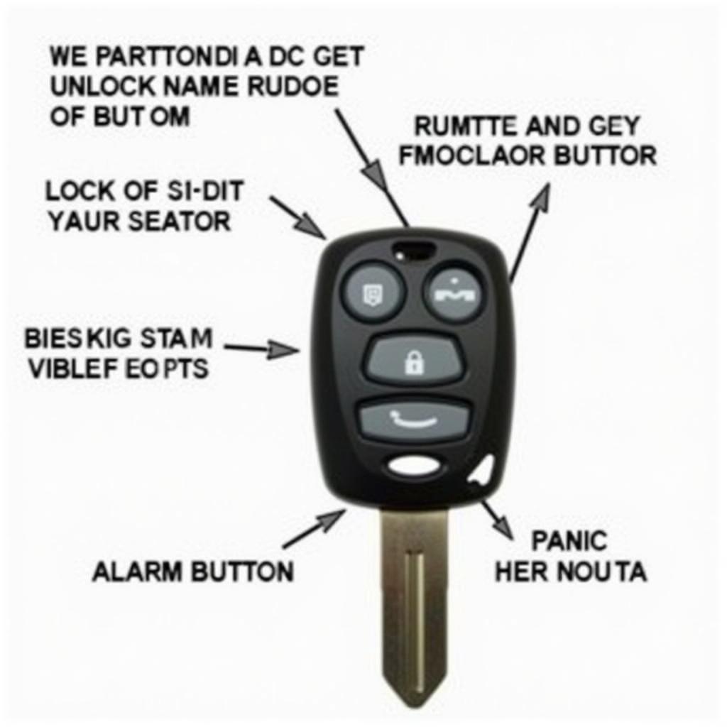 2007 Grand Cherokee Key Fob Functions: Locking, Unlocking, Remote Start, Panic Alarm