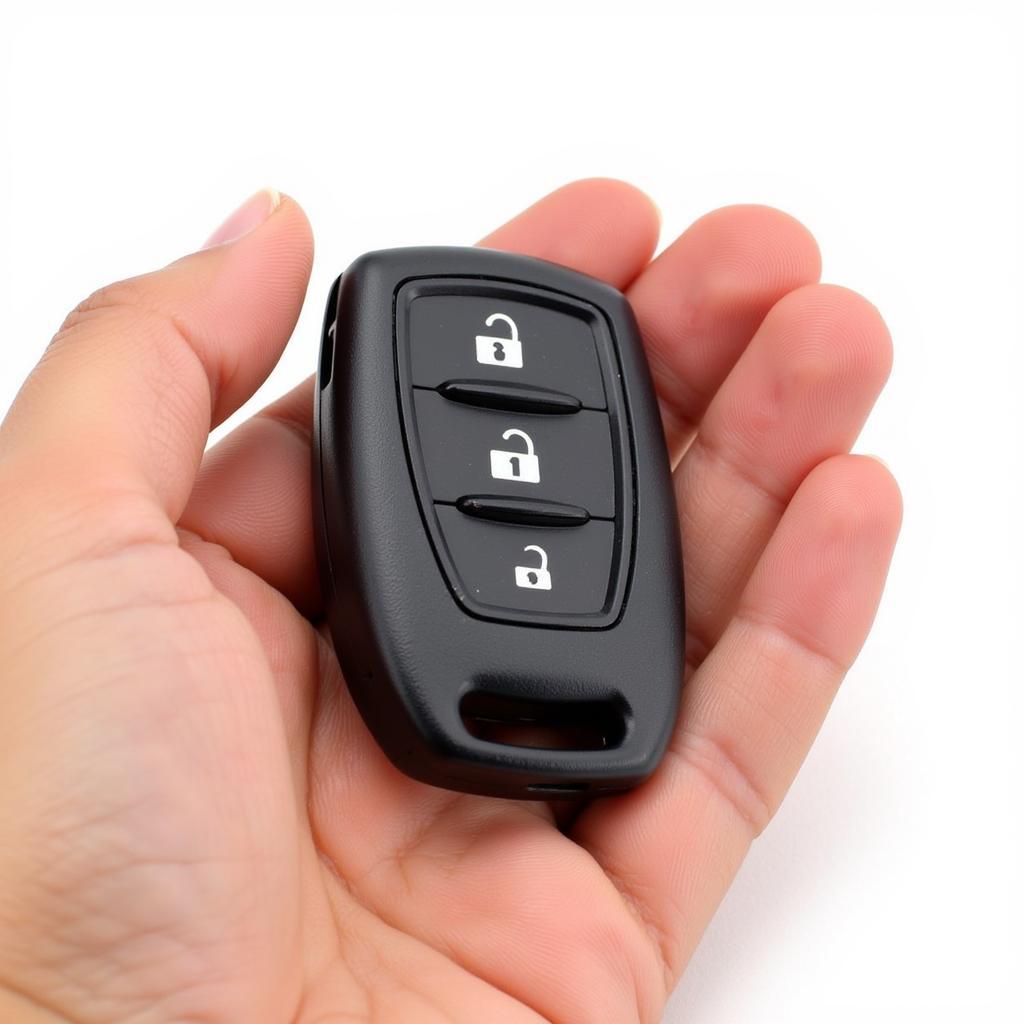 Holding a 2007 Honda Odyssey Key Fob