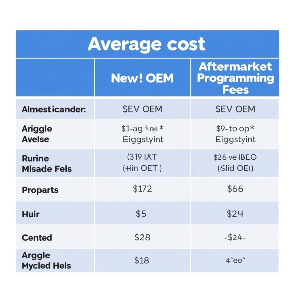 2007 Infiniti M35 Key Fob Replacement Cost Comparison