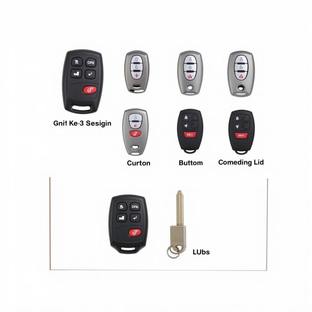 Different Types of 2007 Mitsubishi Galant Key Fobs and Their Functions