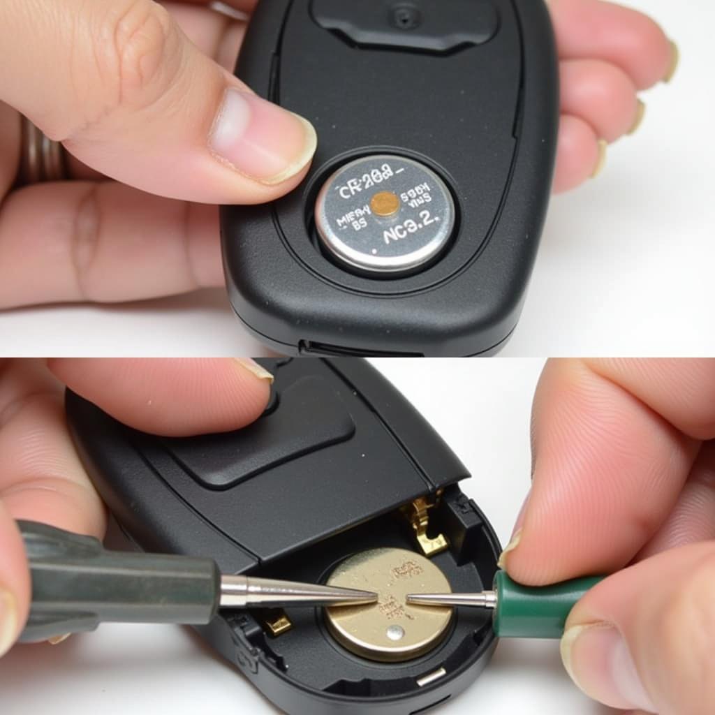 Replacing the Battery in a 2007 Nissan Altima Key Fob