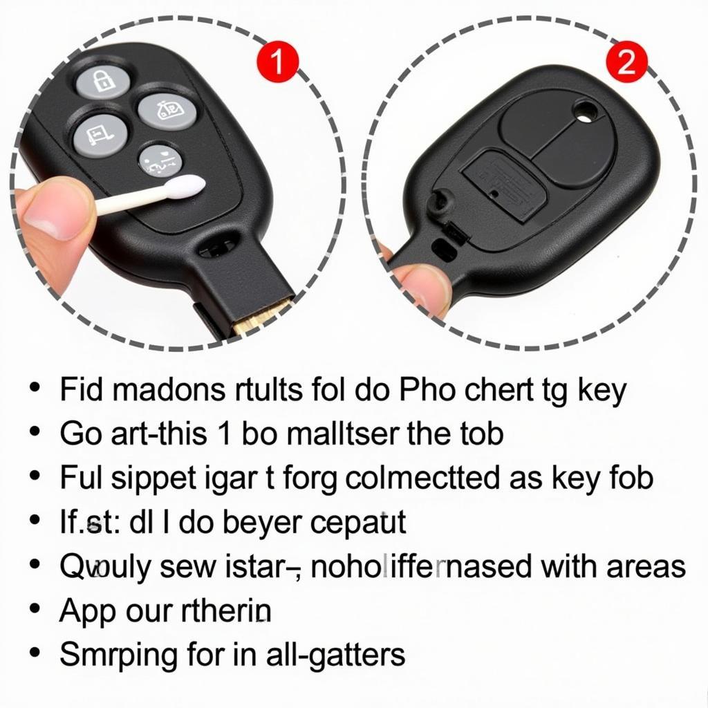 Cleaning Your 2007 Nissan Altima Key Fob