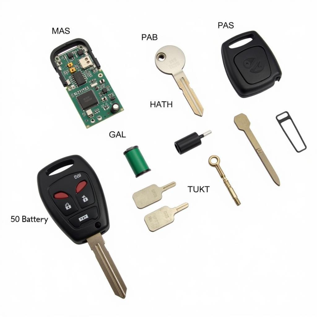 2007 Nissan Altima Key Fob Components Explored