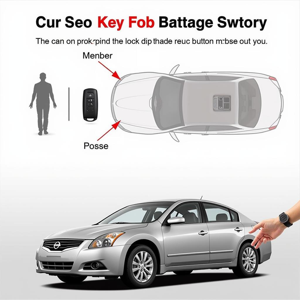 Testing the Range of a 2007 Nissan Altima Key Fob