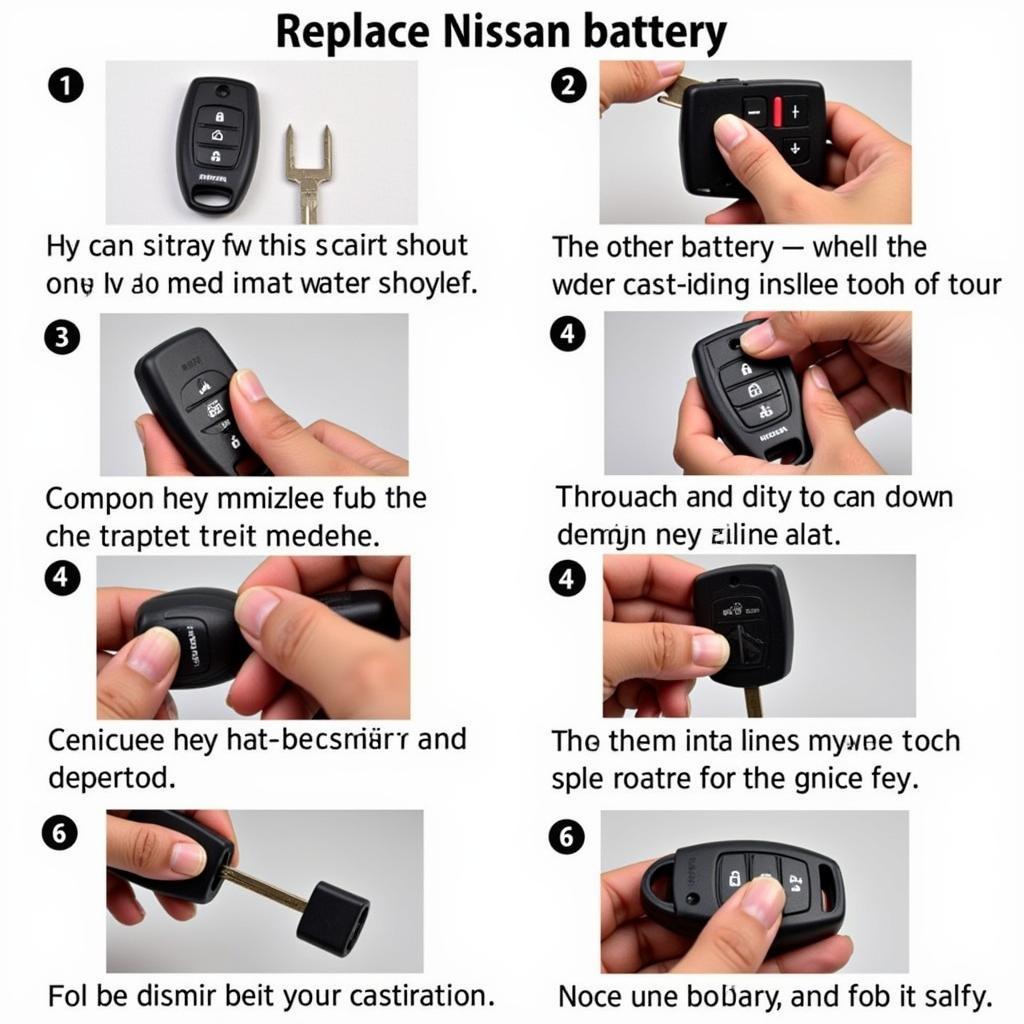 Replacing the 2007 Nissan Key Fob Battery