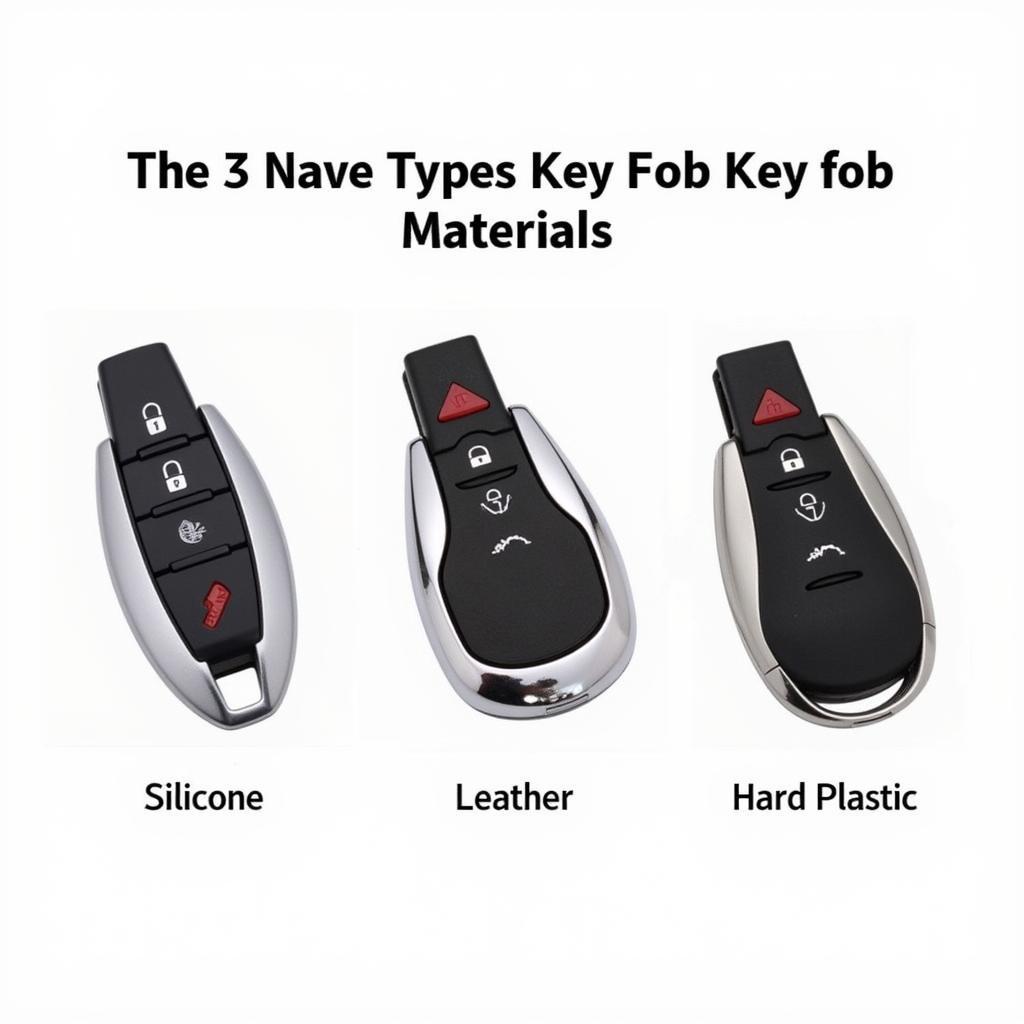 2007 Nissan Murano Key Fob Cover Materials: Silicone, Leather, and Hard Plastic Options