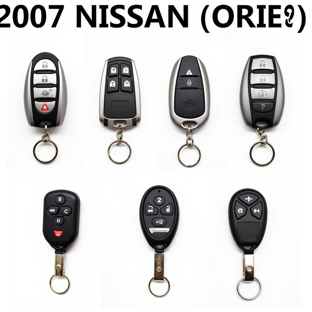 2007 Nissan Murano Key Fob Shell: A Comprehensive Guide