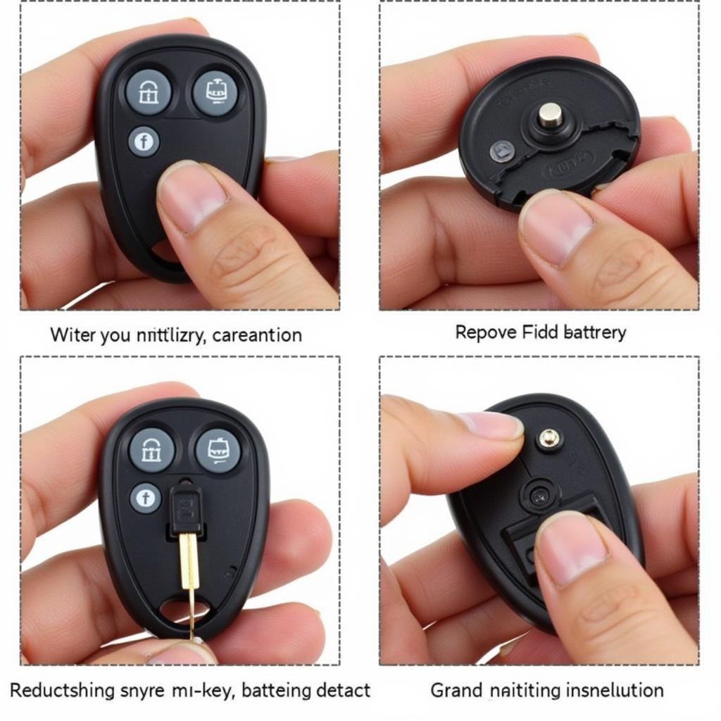 Replacing the Key Fob Battery in a 2007 Nissan Titan