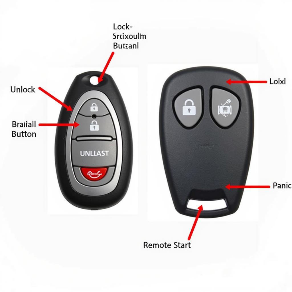 2007 Nissan Xterra Key Fob Functions: Lock, Unlock, Panic, Remote Start