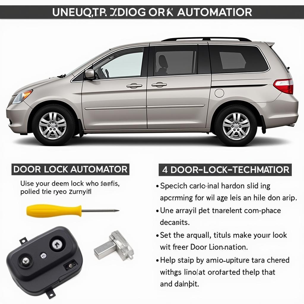 Replacing a Door Lock Actuator in a 2007 Honda Odyssey