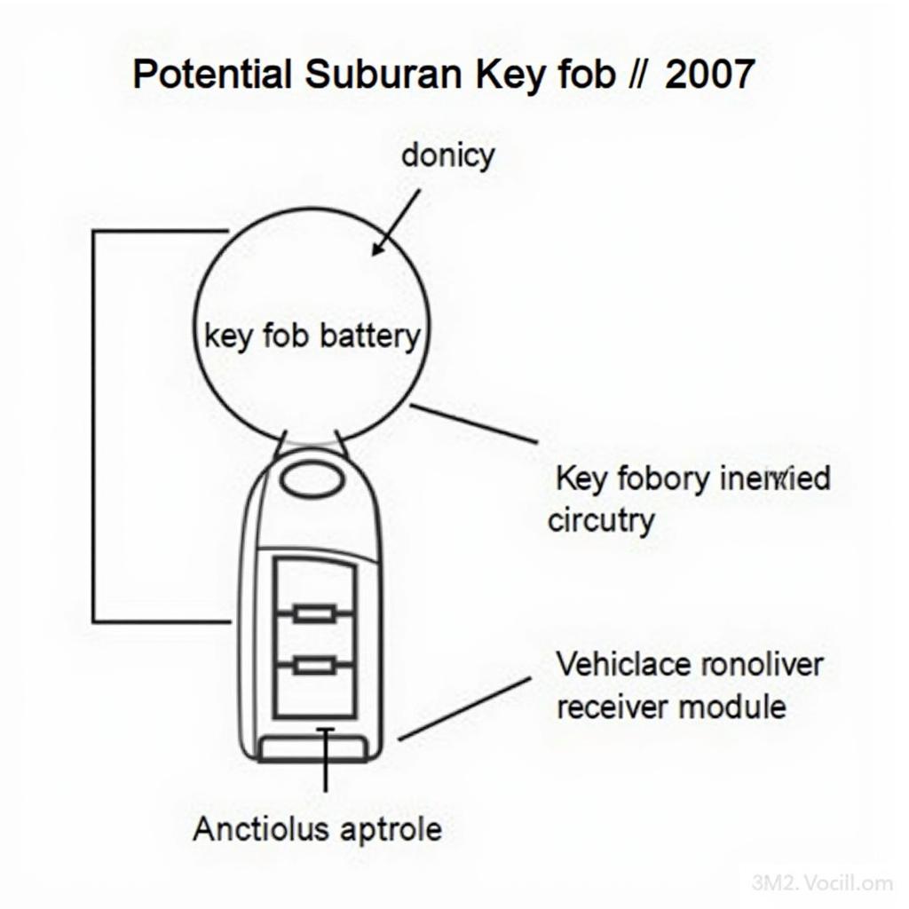 2007 Chevy Suburban Key Fob Malfunctioning Diagram