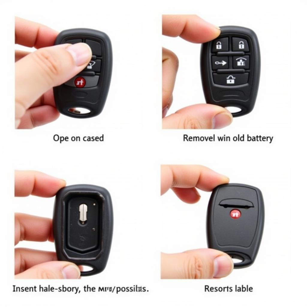 2007 Toyota Avalon Key Fob Battery Replacement Steps