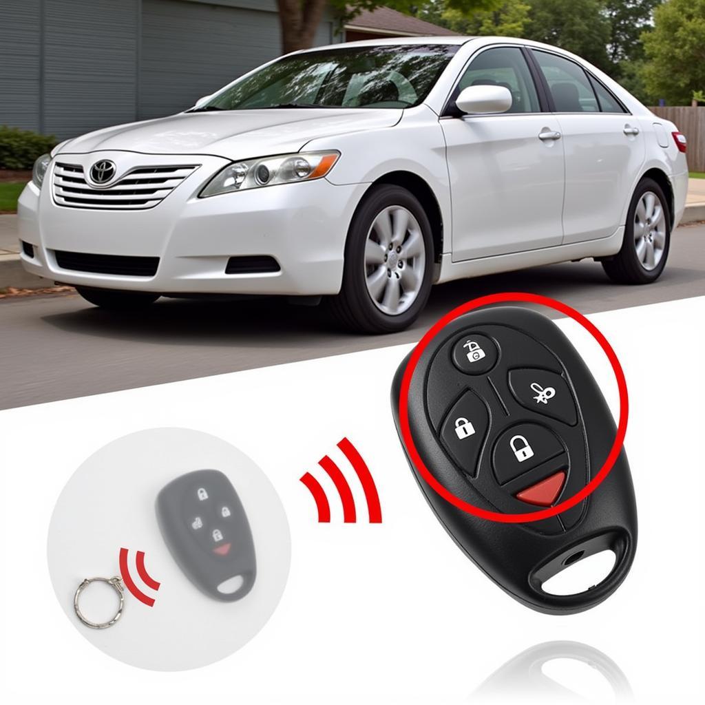 2007 Toyota Camry Hybrid Key Fob Range Issues