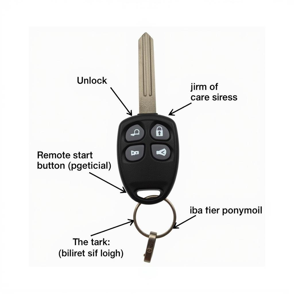 2007 Toyota Tacoma Key Fob Features and Functions