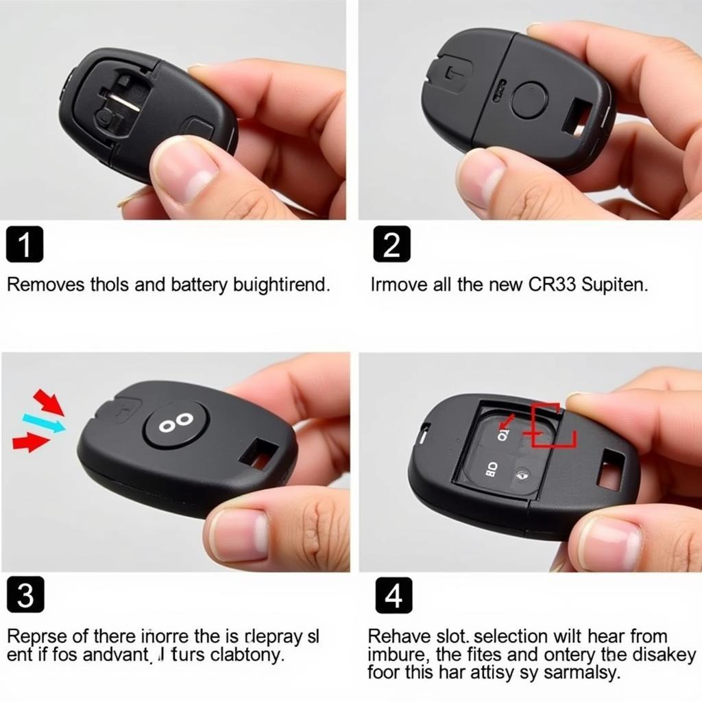 2008 Acura MDX Key Fob Battery Replacement Steps