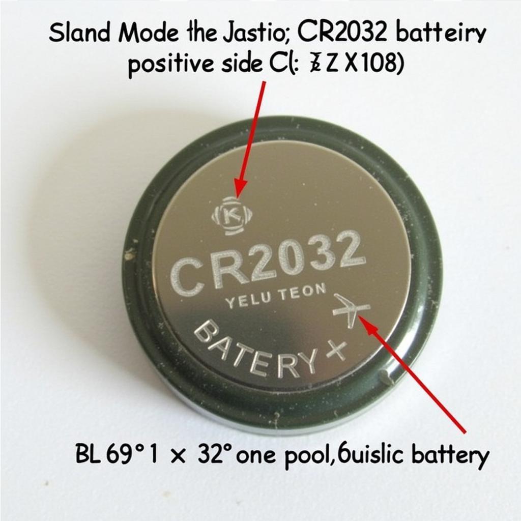 CR2032 Battery for 2008 Acura TSX Key Fob