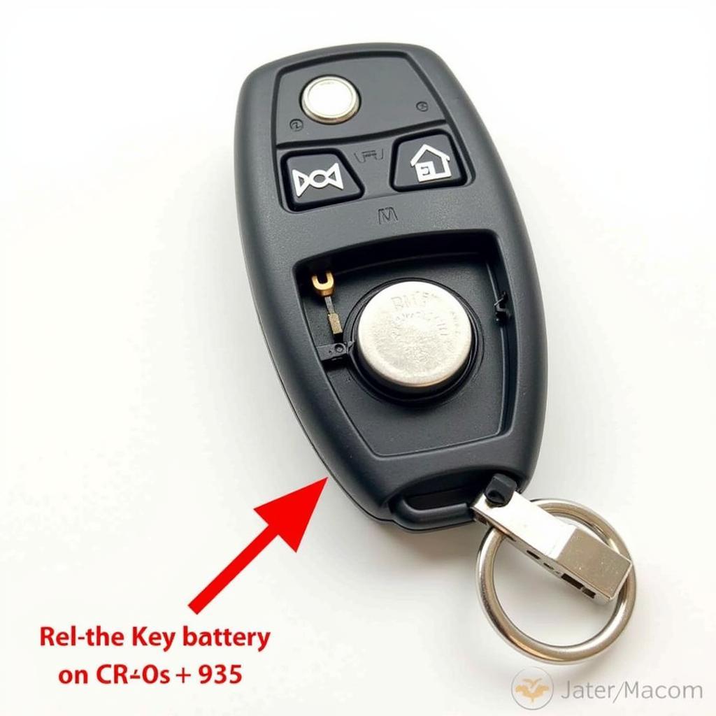 2008 BMW 528i Key Fob Battery Location