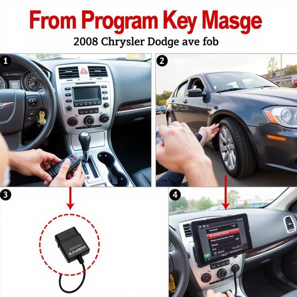 Programming a Key Fob for a 2008 Chrysler Dodge Avenger