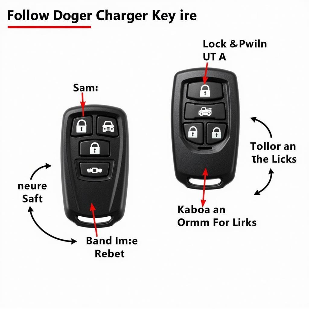 2008 Dodge Charger Key Fob Functions: Lock, Unlock, Panic, and Remote Start