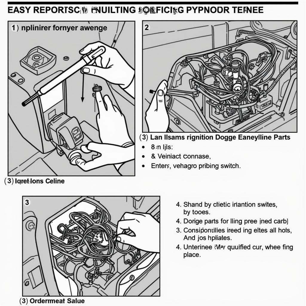 Repairing the ignition switch in a 2008 Dodge