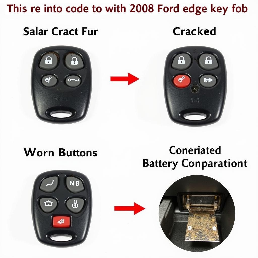 Common 2008 Ford Edge Key Fob Problems