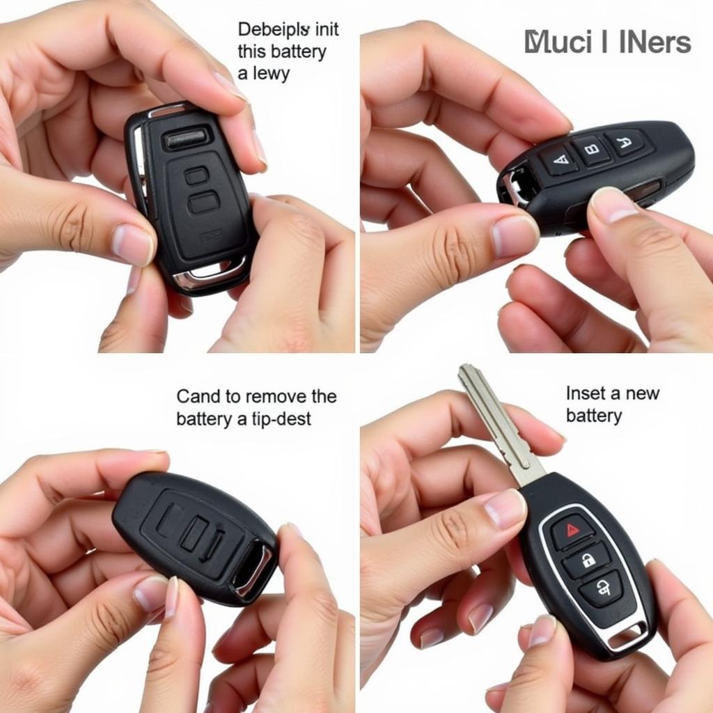 Replacing the Battery in a 2008 Ford Escape Hybrid Key Fob