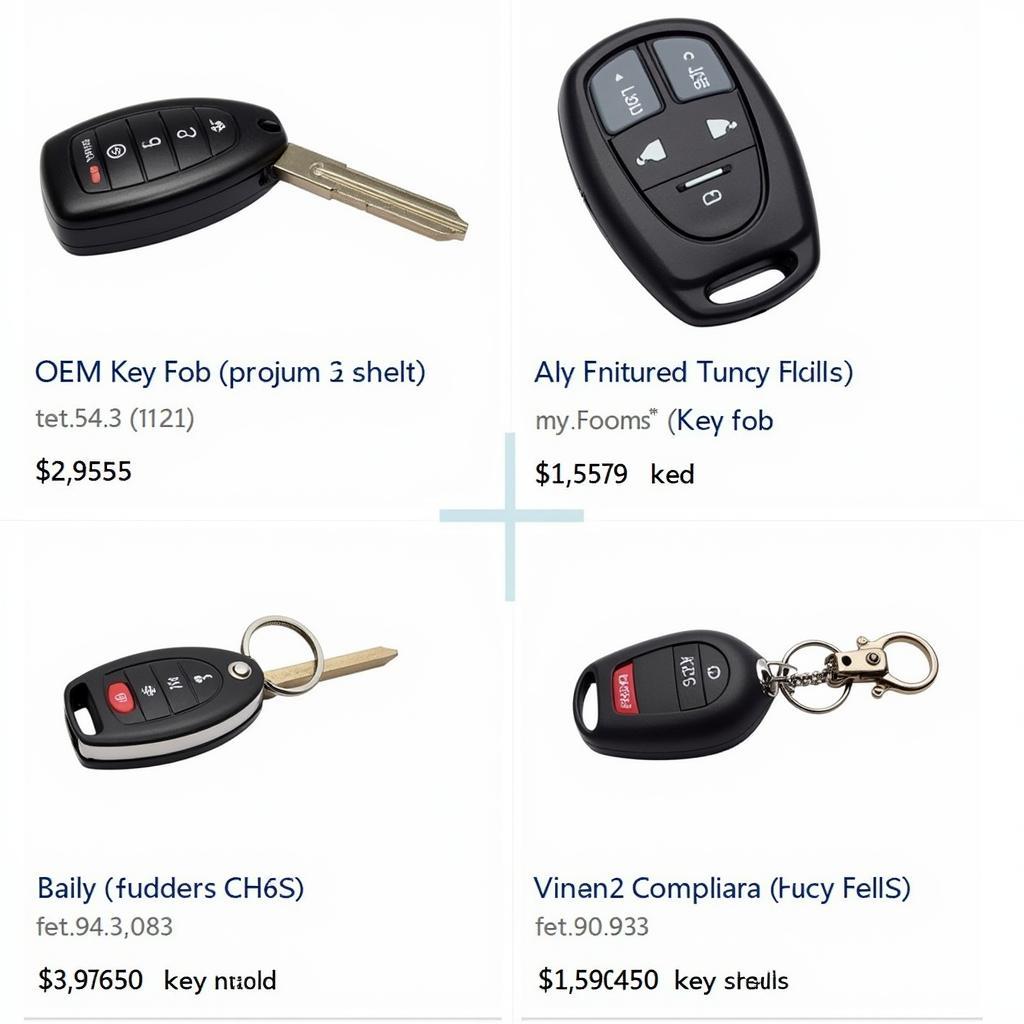 2008 Ford Escape Key Fob Replacement Options