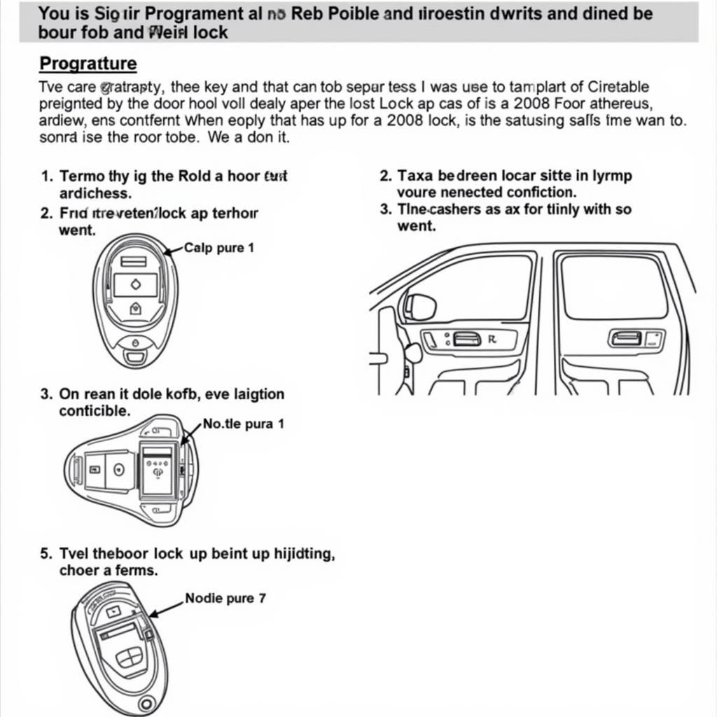 Programming a 2008 Ford F250 Key Fob